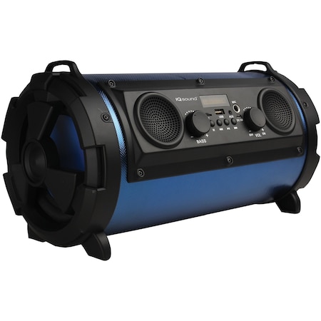 Supersonic Wireless Bluetooth Speaker (Blue) IQ-1525BT-BL